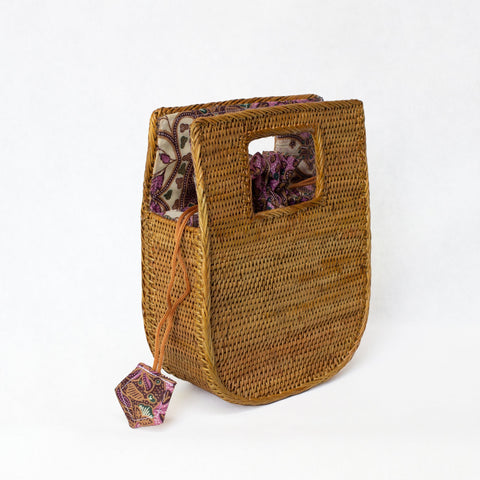Jelavu Vita Rattan- Chic Satchel Bag