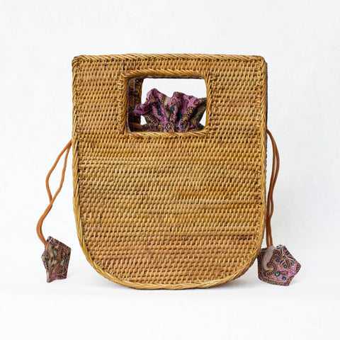 Jelavu Vita Rattan- Chic Satchel Bag