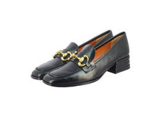 Jenny Leather Loafers - Black Patent