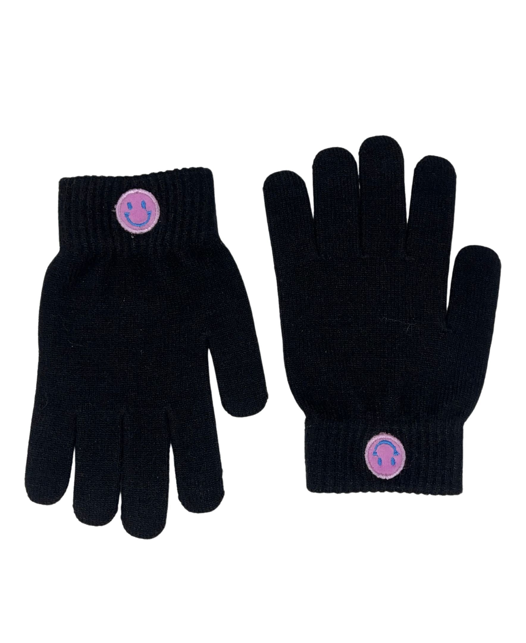  Marcus Adler Smiley Patch Glove - S/M - Bonton