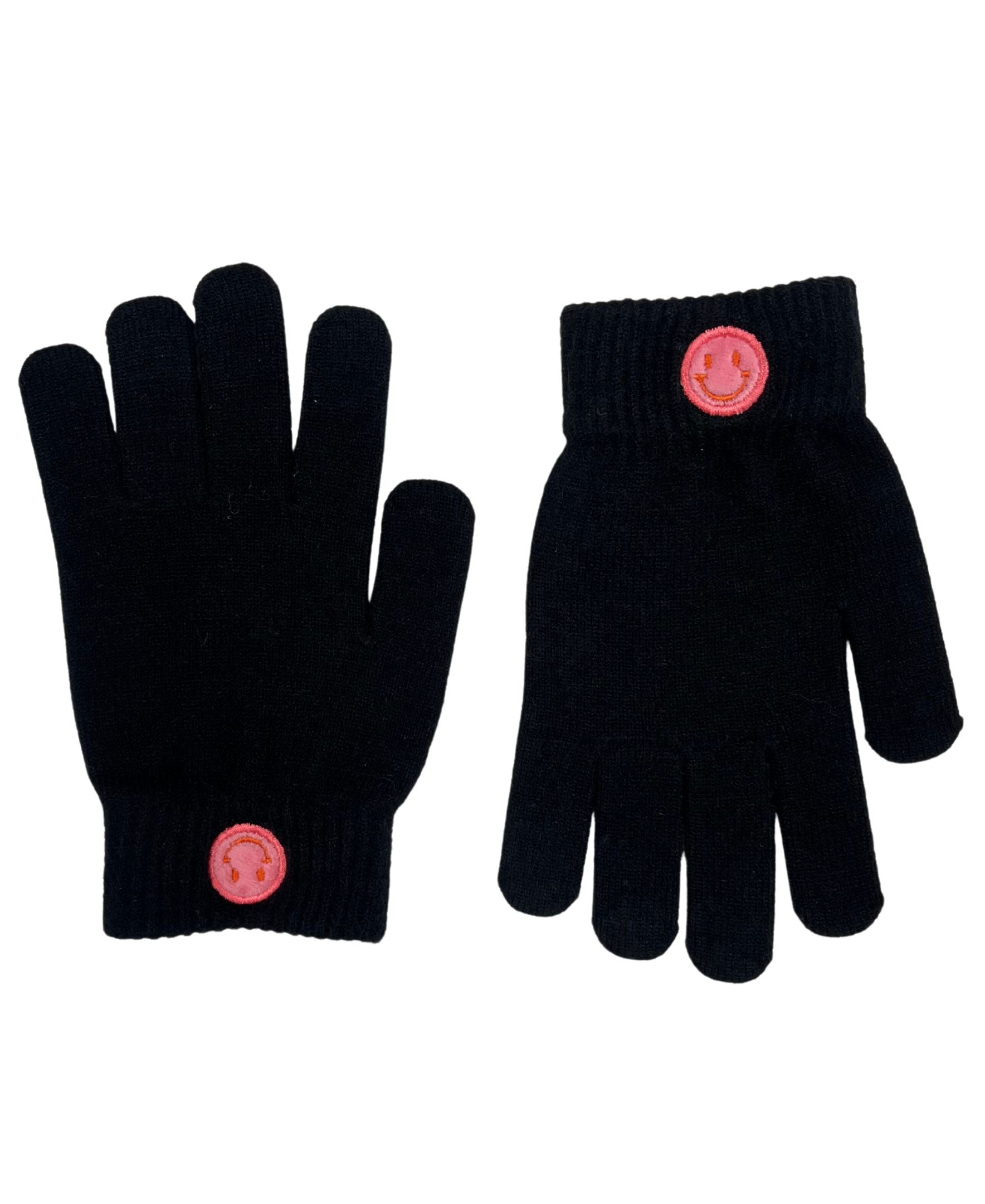  Marcus Adler Smiley Patch Glove - S/M - Bonton