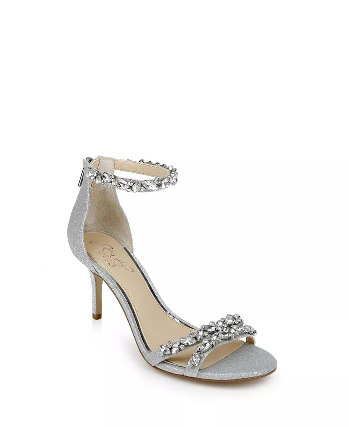  Jewel Badgley Mischka Caroline Sandal - Champagne - Bonton