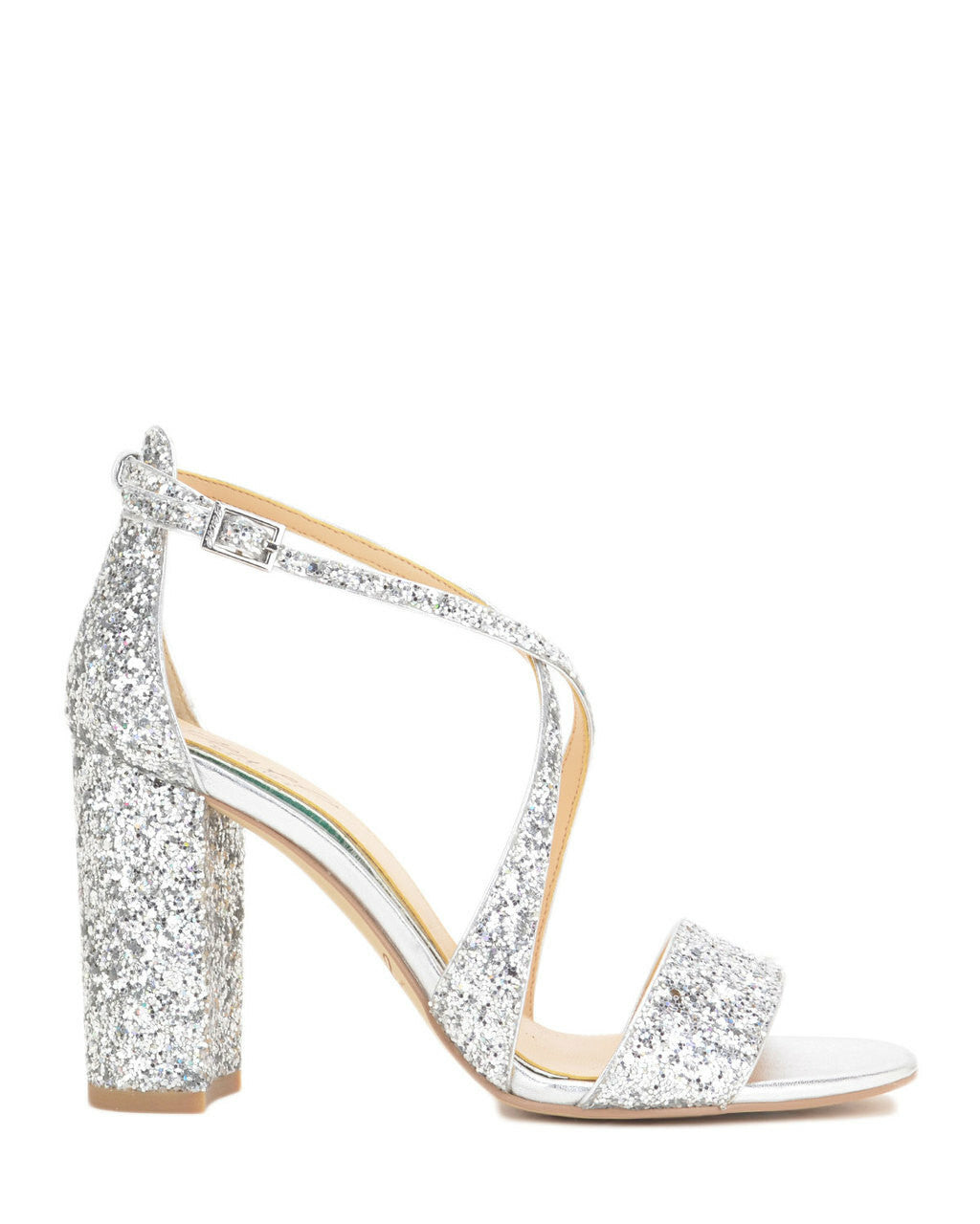  Jewel Badgley Mischka Cook Sandal - Silver - Bonton