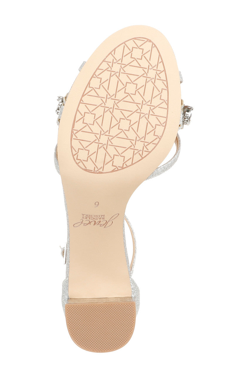  Jewel Badgley Mischka Giona Sandal - Champagne - Bonton