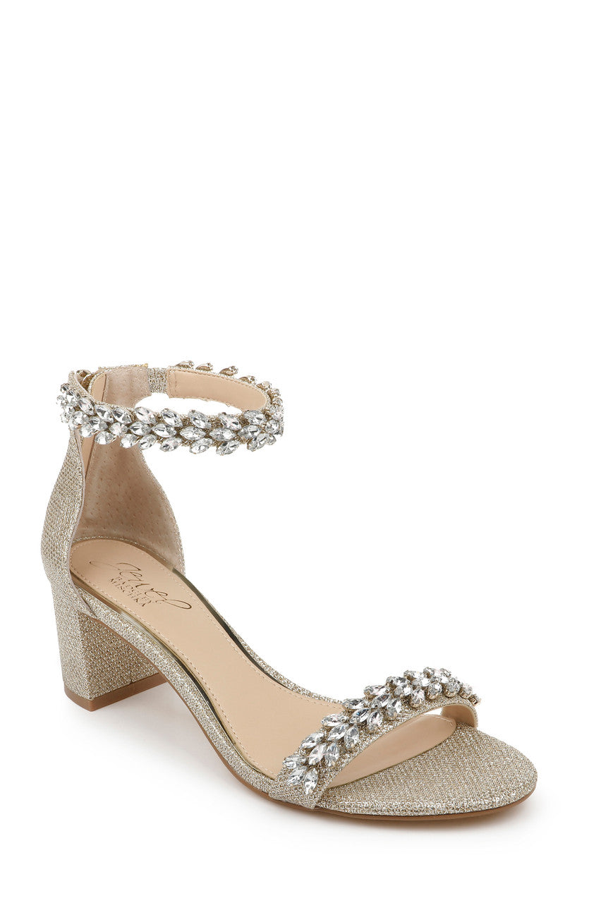  Jewel Badgley Mischka Bronwen Sandal - Silver - Bonton