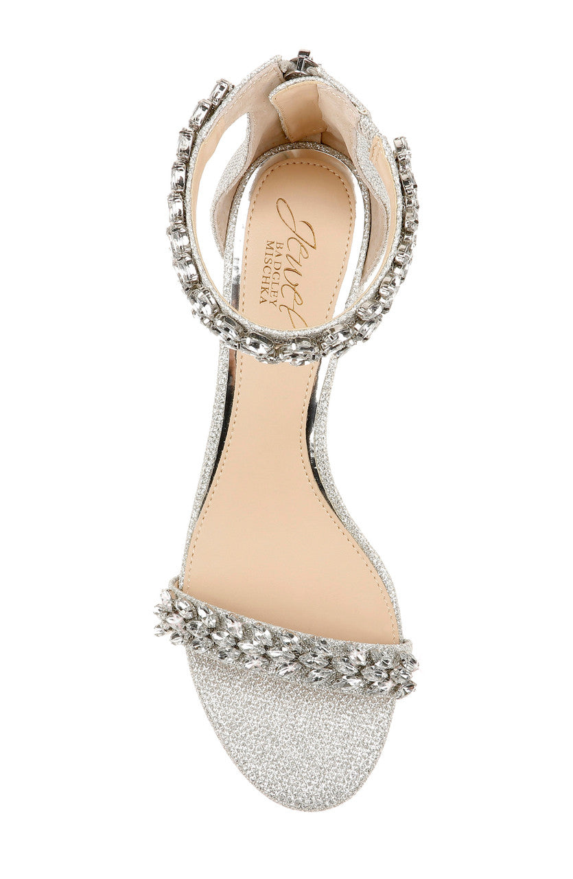  Jewel Badgley Mischka Bronwen Sandal - Champagne - Bonton