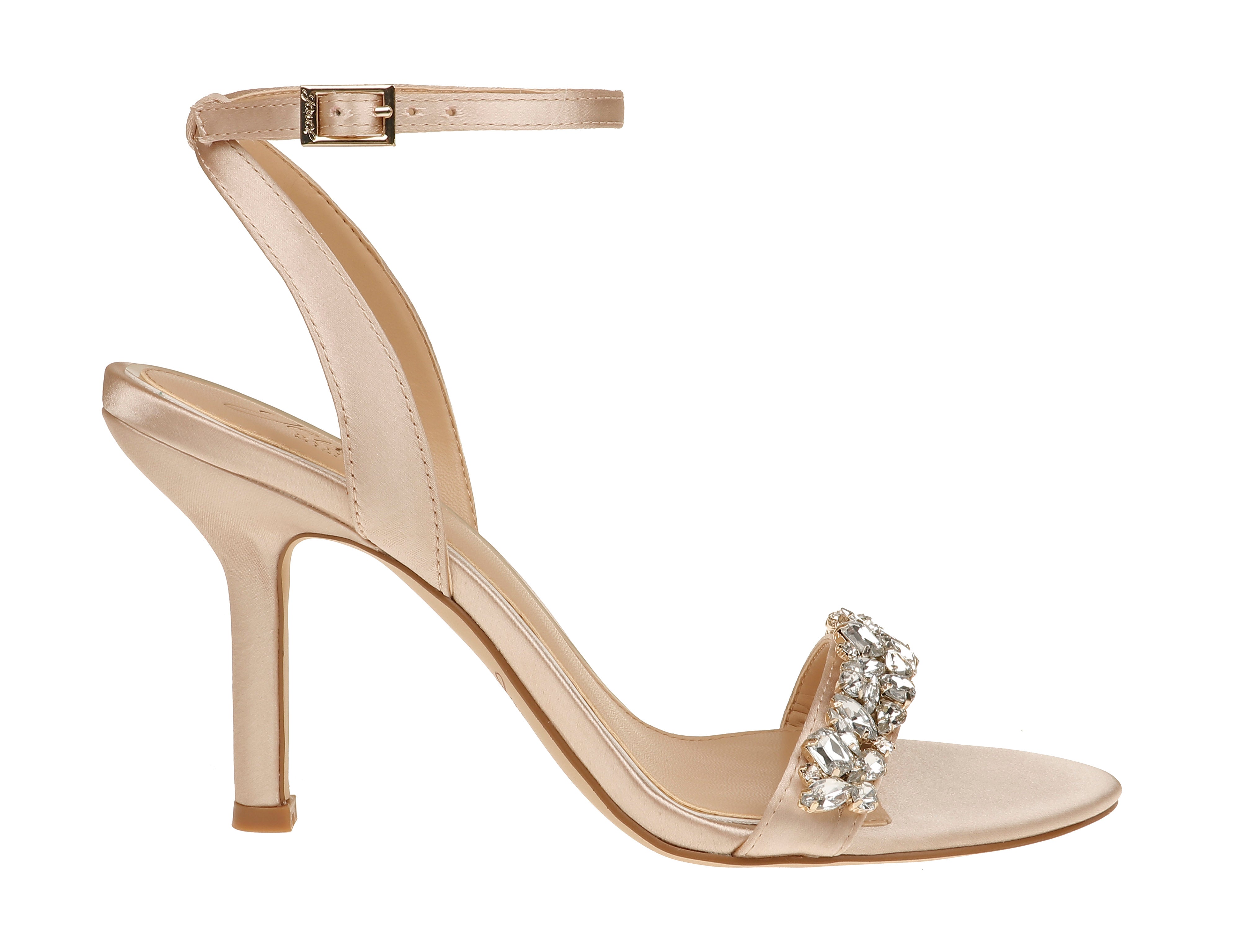  Jewel Badgley Mischka Ojai Sandal - Rosegold - Bonton