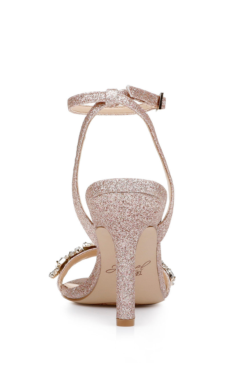  Jewel Badgley Mischka Ojai Sandal - Rosegold - Bonton