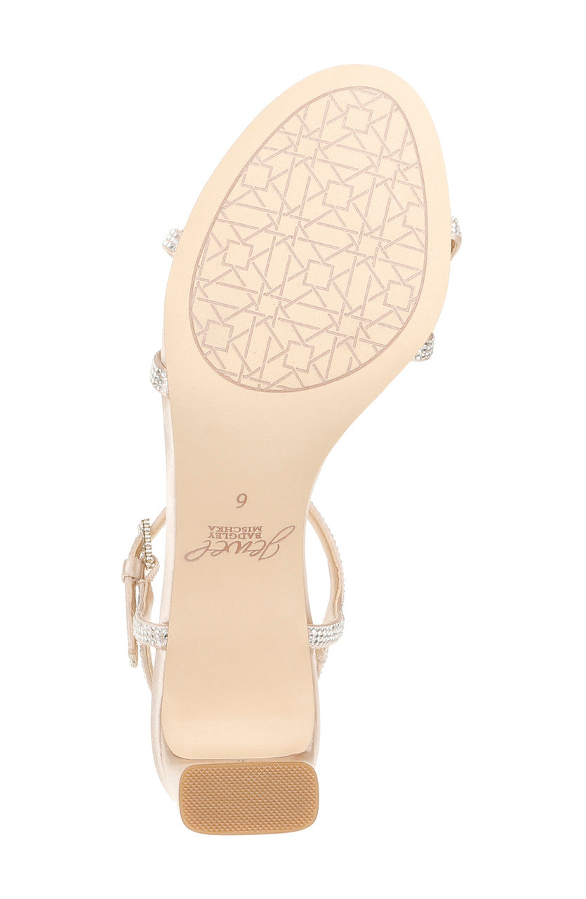  Jewel Badgley Mischka Omari Ii Sandal - Champagne - Bonton