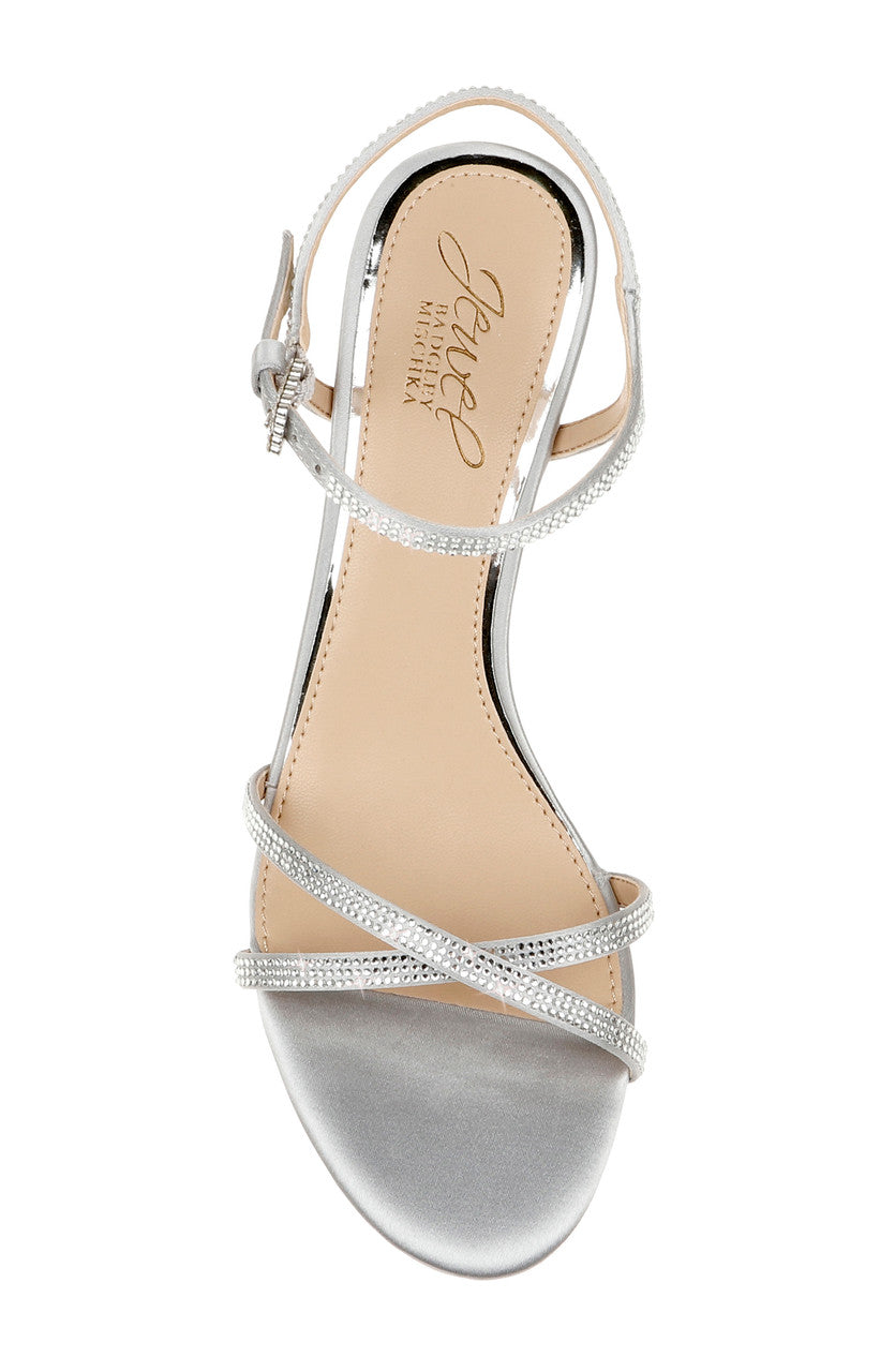  Jewel Badgley Mischka Omari Ii Sandal - Champagne - Bonton