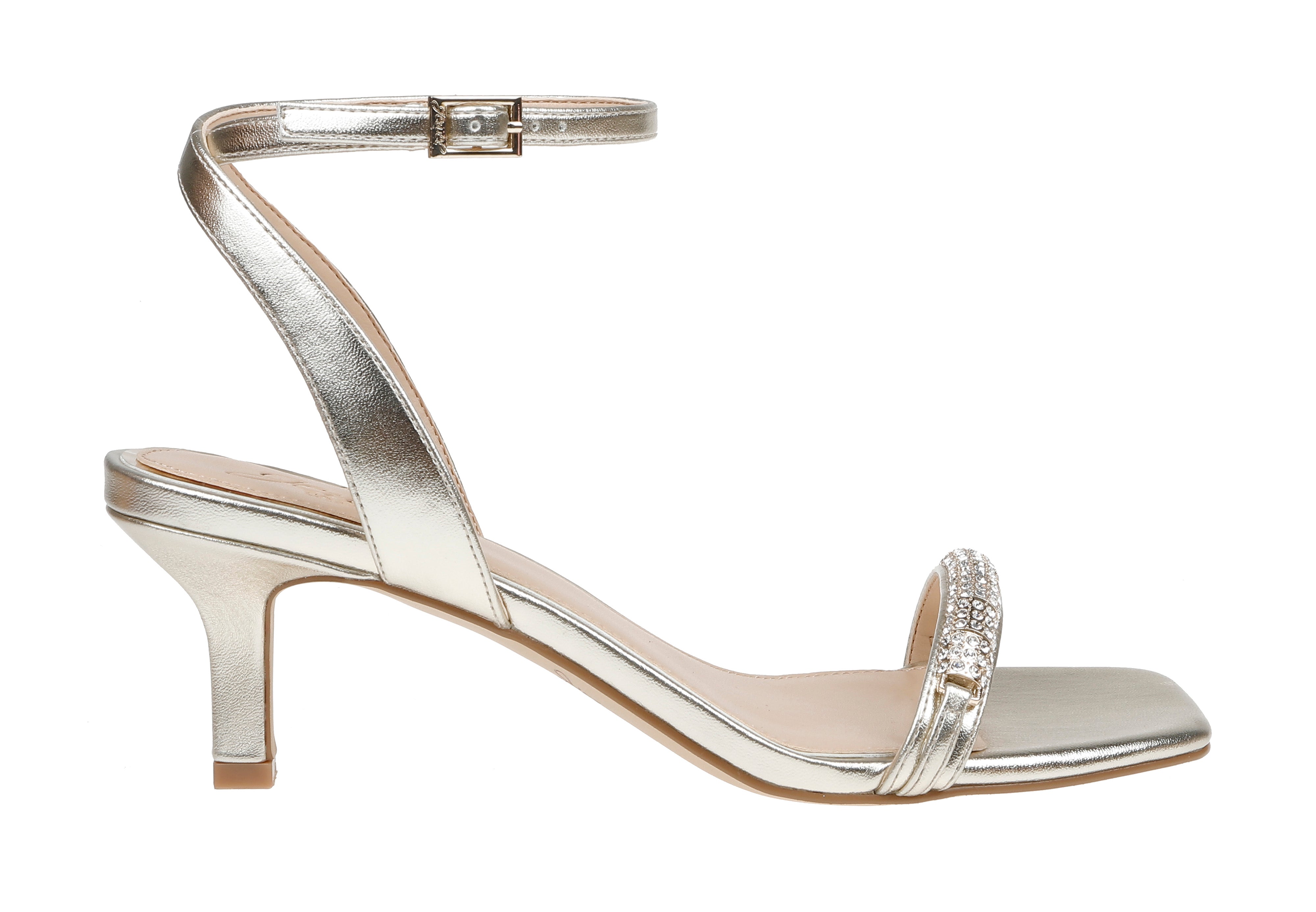  Jewel Badgley Mischka Charisma Sandal - Silver - Bonton