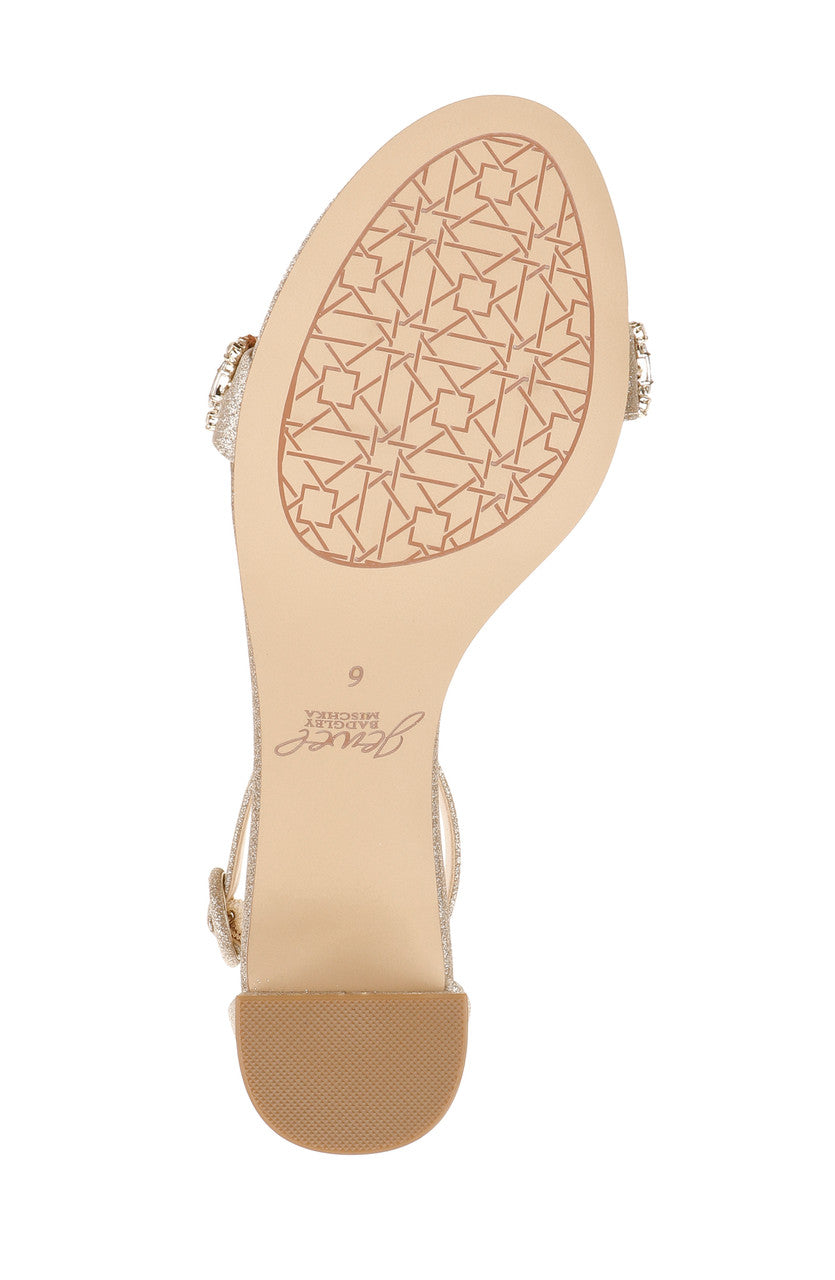  Jewel Badgley Mischka James Sandal - Gold - Bonton