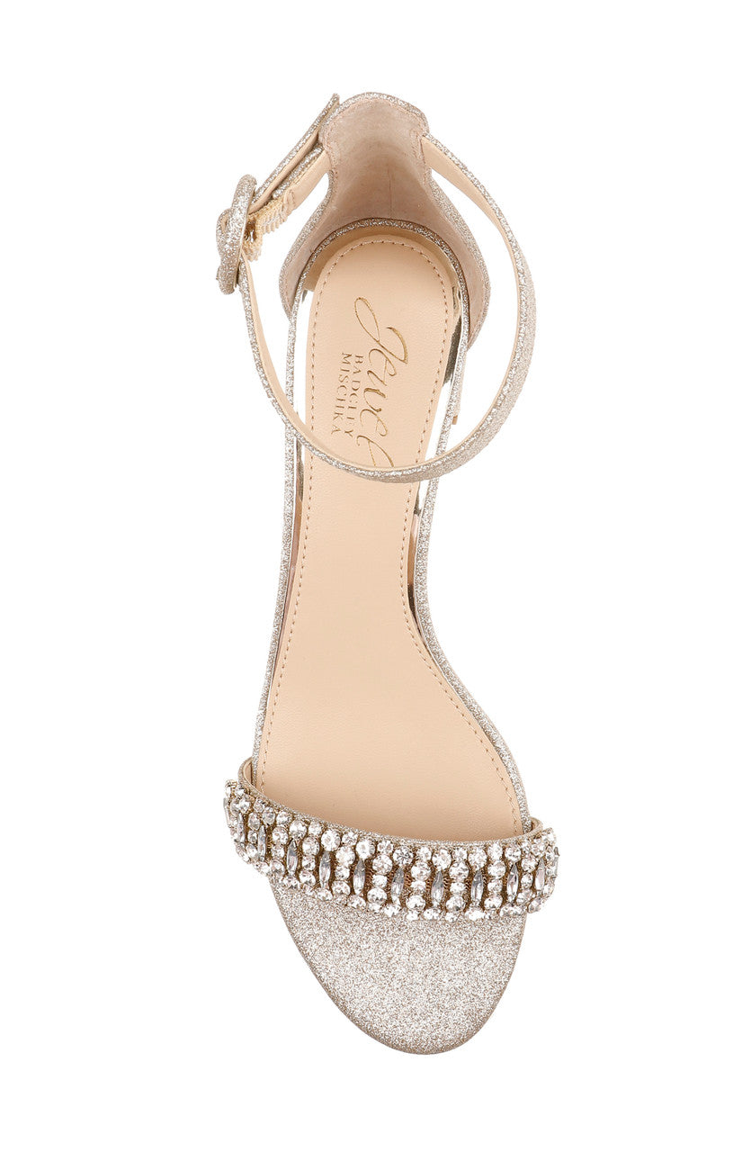  Jewel Badgley Mischka James Sandal - Gold - Bonton