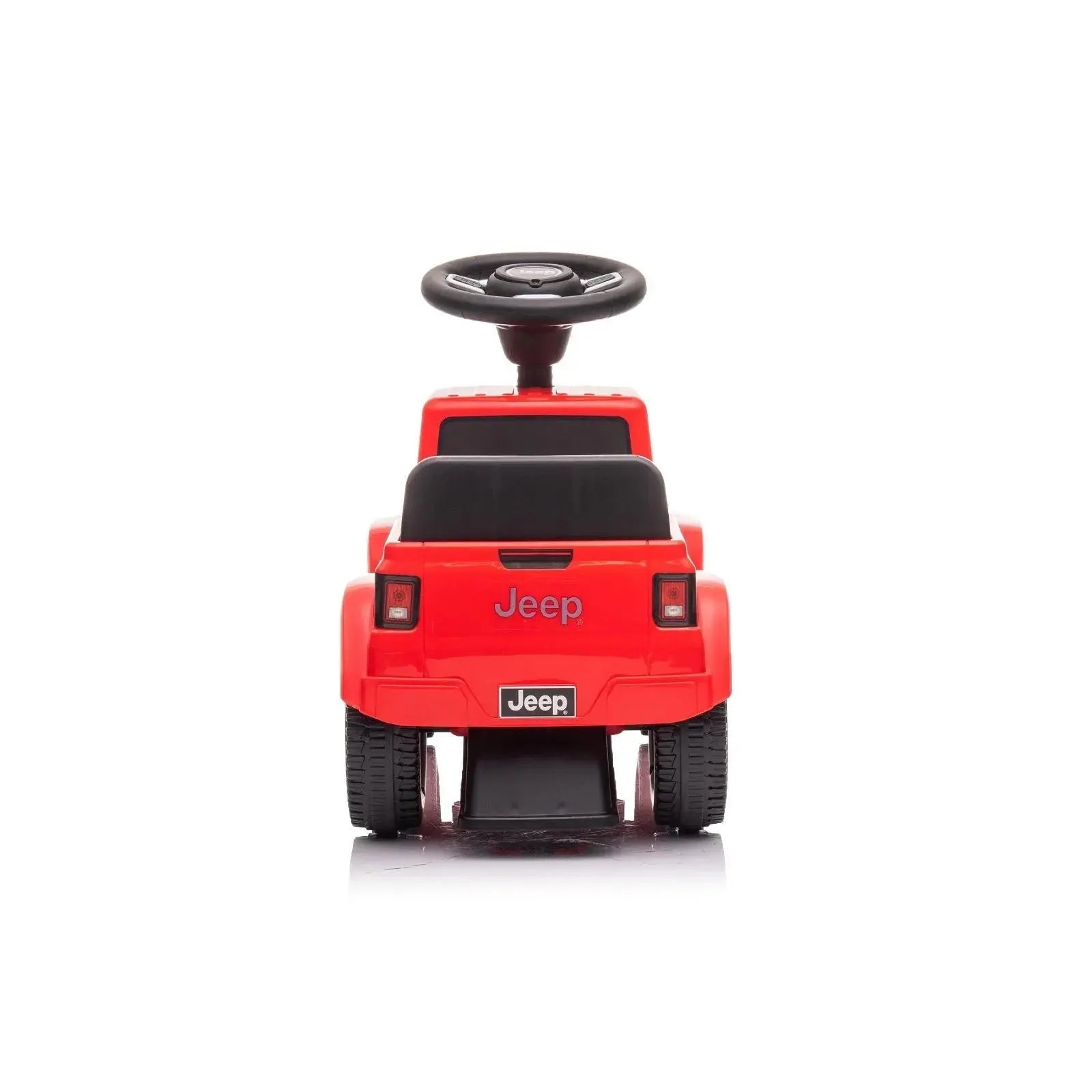  Freddo Jeep Rubicon Foot to Floor Ride-on for Toddlers - Red - Bonton