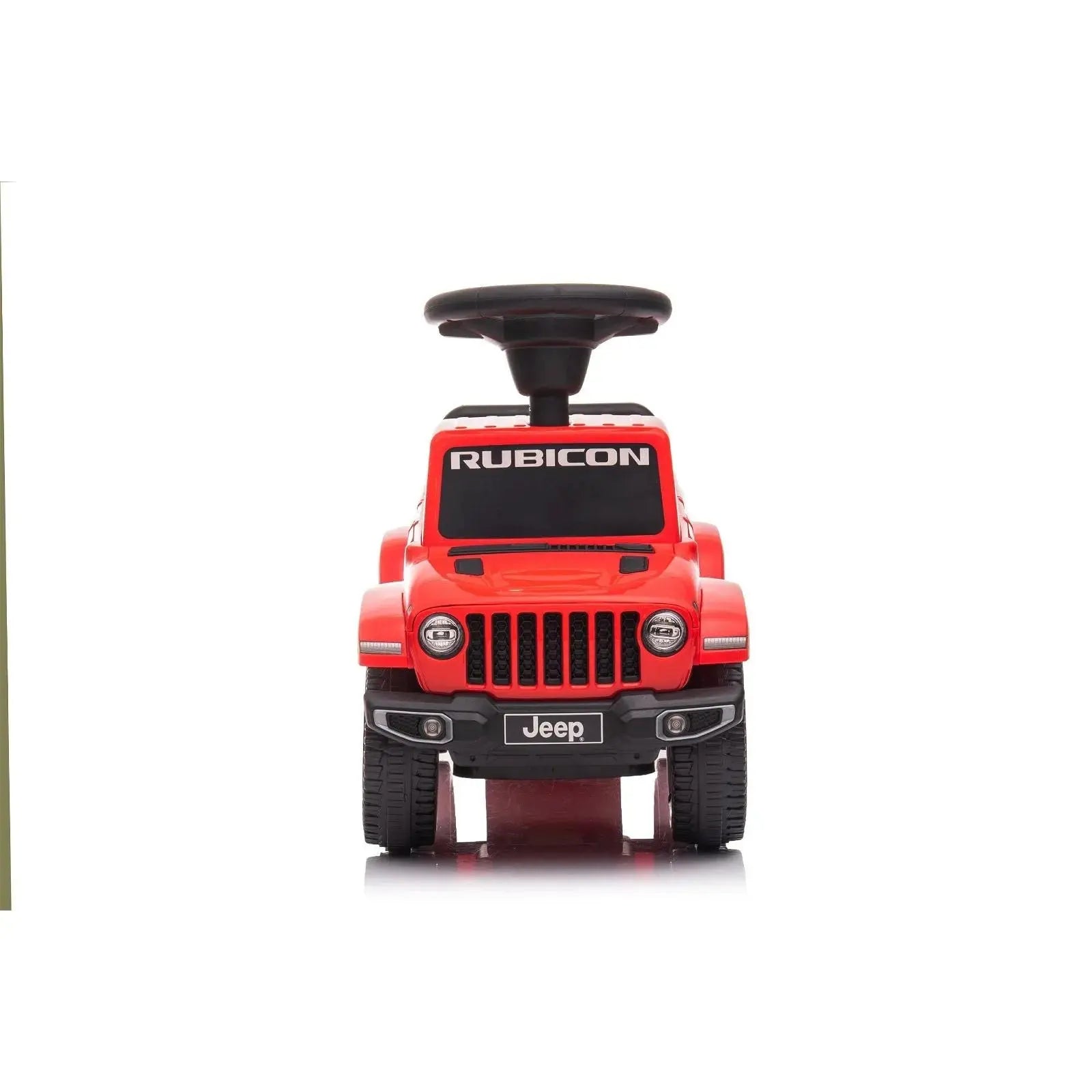  Freddo Jeep Rubicon Foot to Floor Ride-on for Toddlers - Red - Bonton