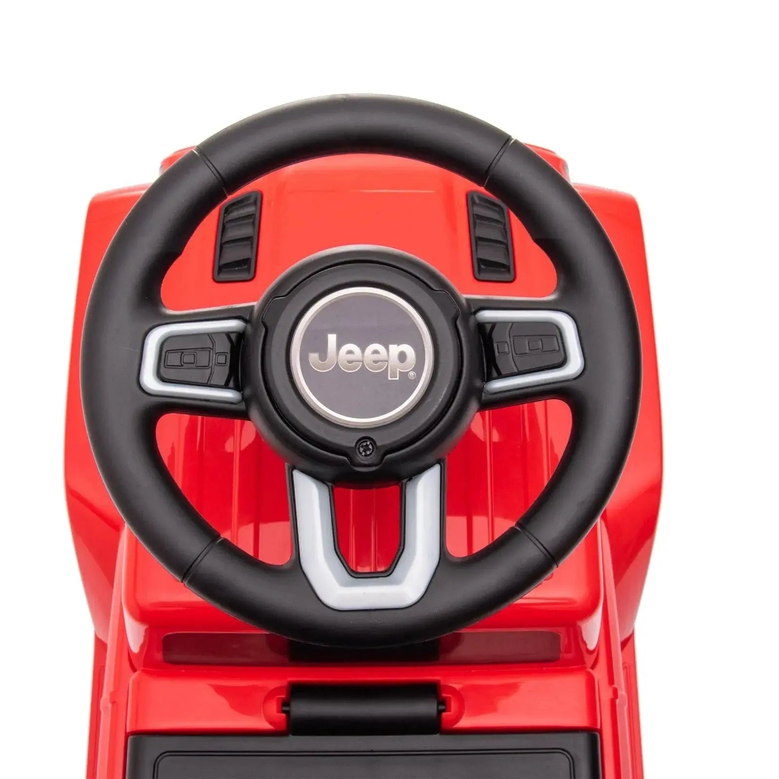  Freddo Jeep Rubicon Foot to Floor Ride-on for Toddlers - Red - Bonton