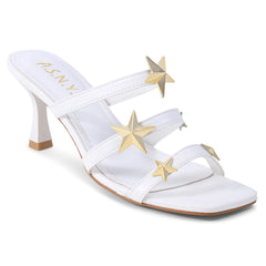 Women's Julia Sandals-White/gold-6-1