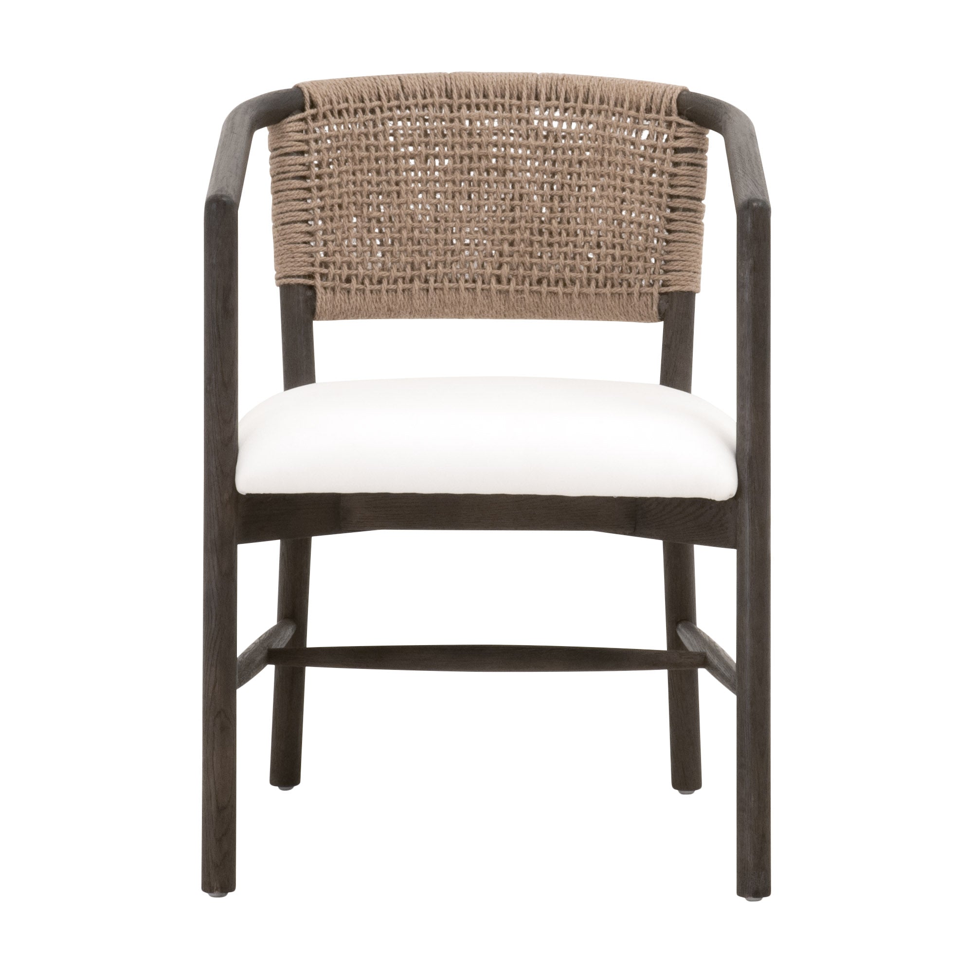  Essentials For Living Juxtaposition Accent Chair - Ivory - Bonton