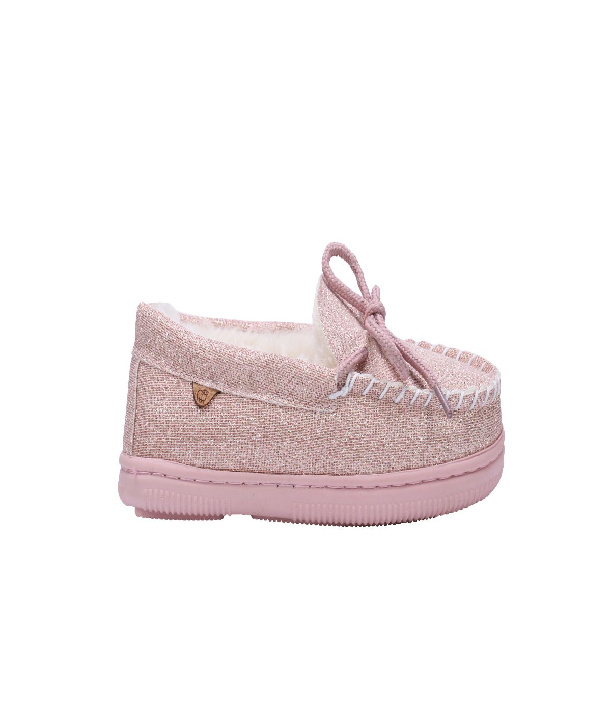  Lamo Classic Kids Moc - Pink Glitter - Bonton