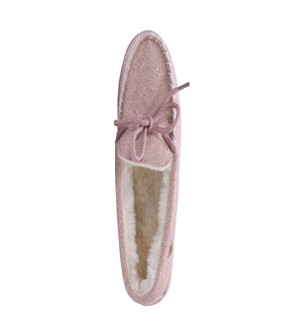  Lamo Classic Kids Moc - Pink Glitter - Bonton