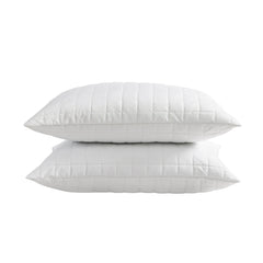 Shredded Memory Foam Pillow with Removable Cover Set of 2