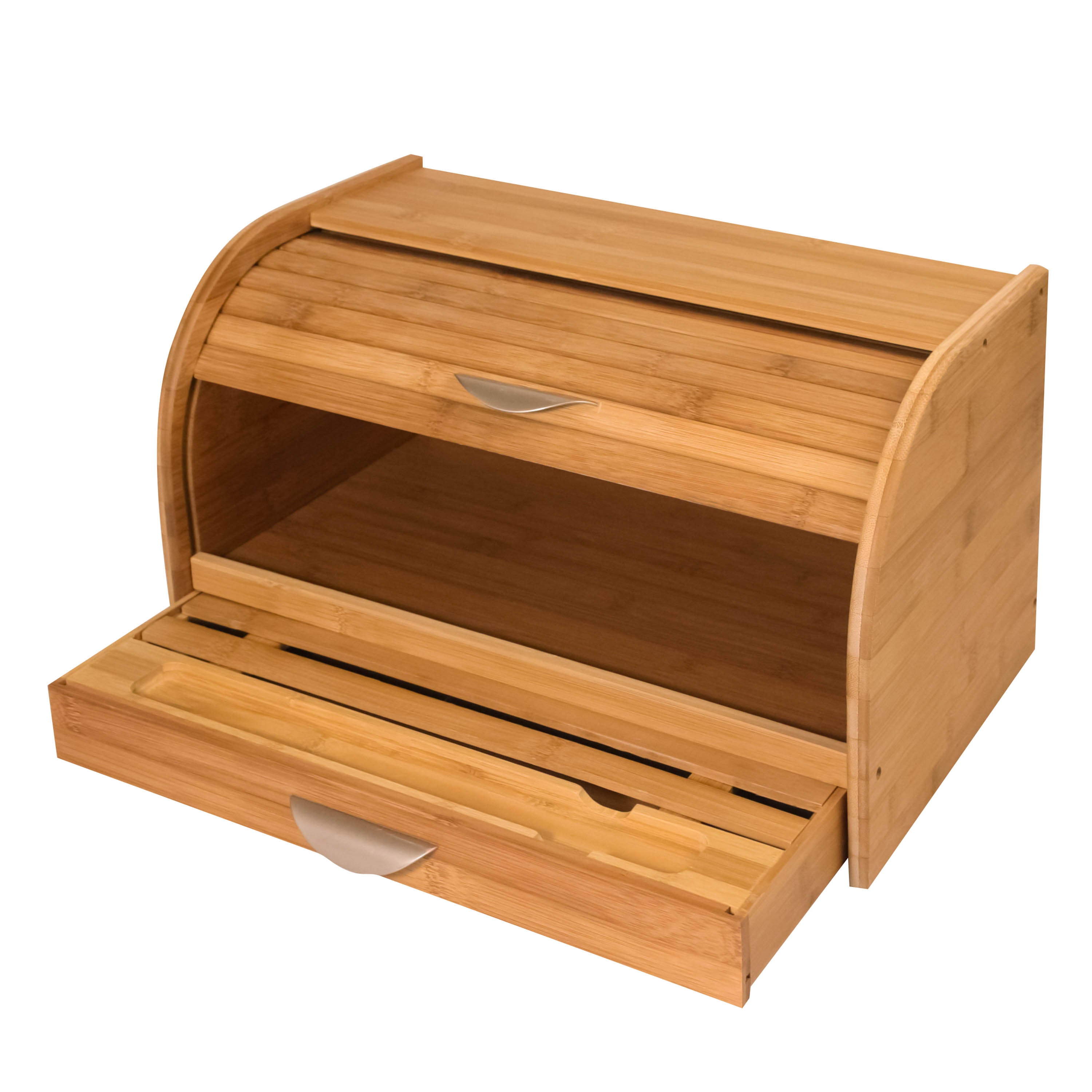  Honey-Can-Do Bamboo Bread Box - Natural - Bonton