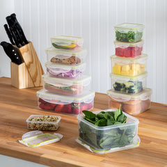 Snap-Lock Food Storage, 24-Piece Set