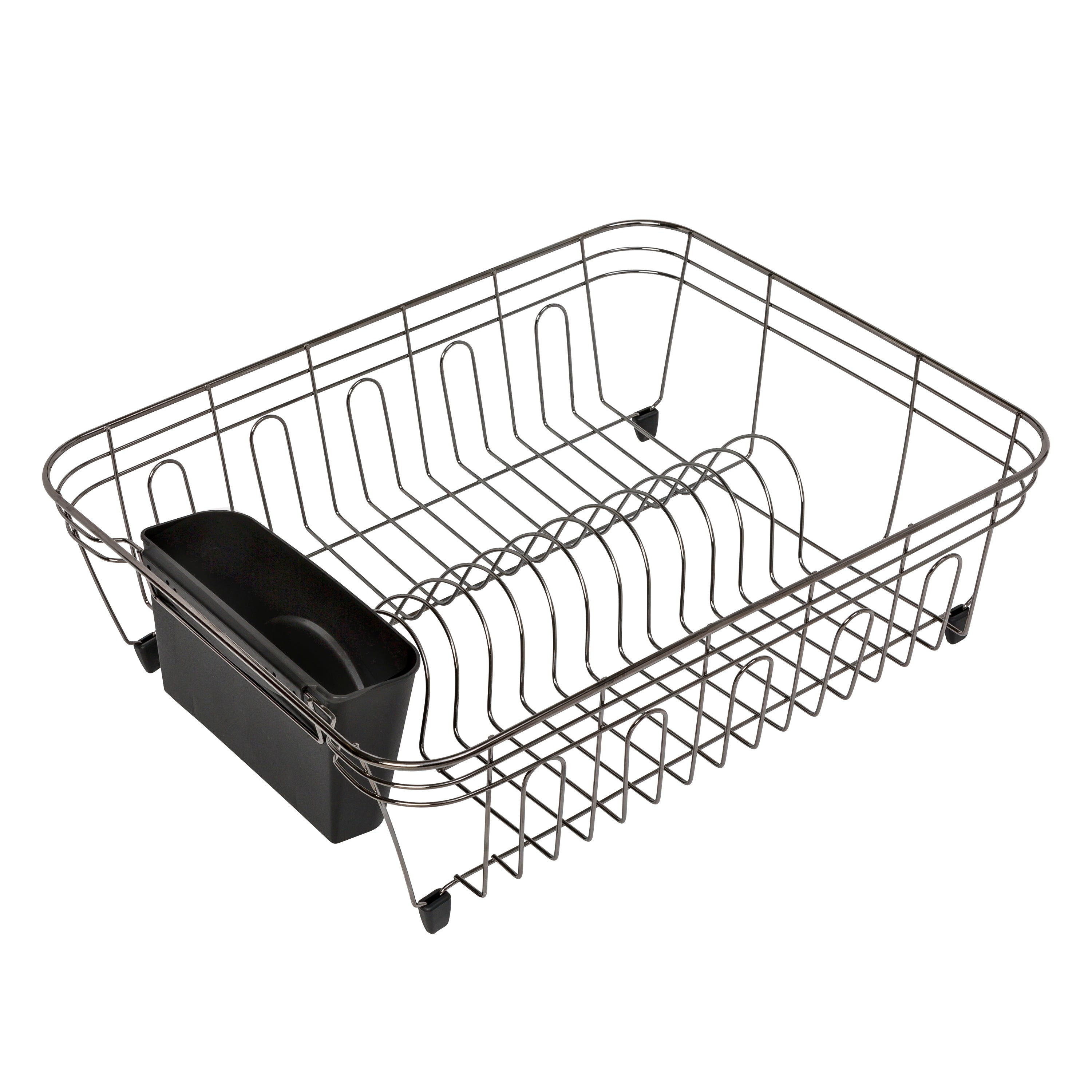  Honey-Can-Do Small Dish Drying Rack - Black - Bonton