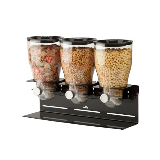 Triple Canister Commercial Cereal Dispenser