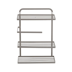 Steel Spice Rack with Paper Towel Holder