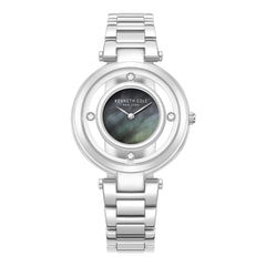 New York Ladies Transparent Dial Watch