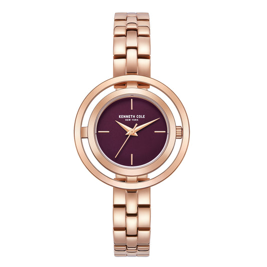 Ladies Transparency Dial Watch