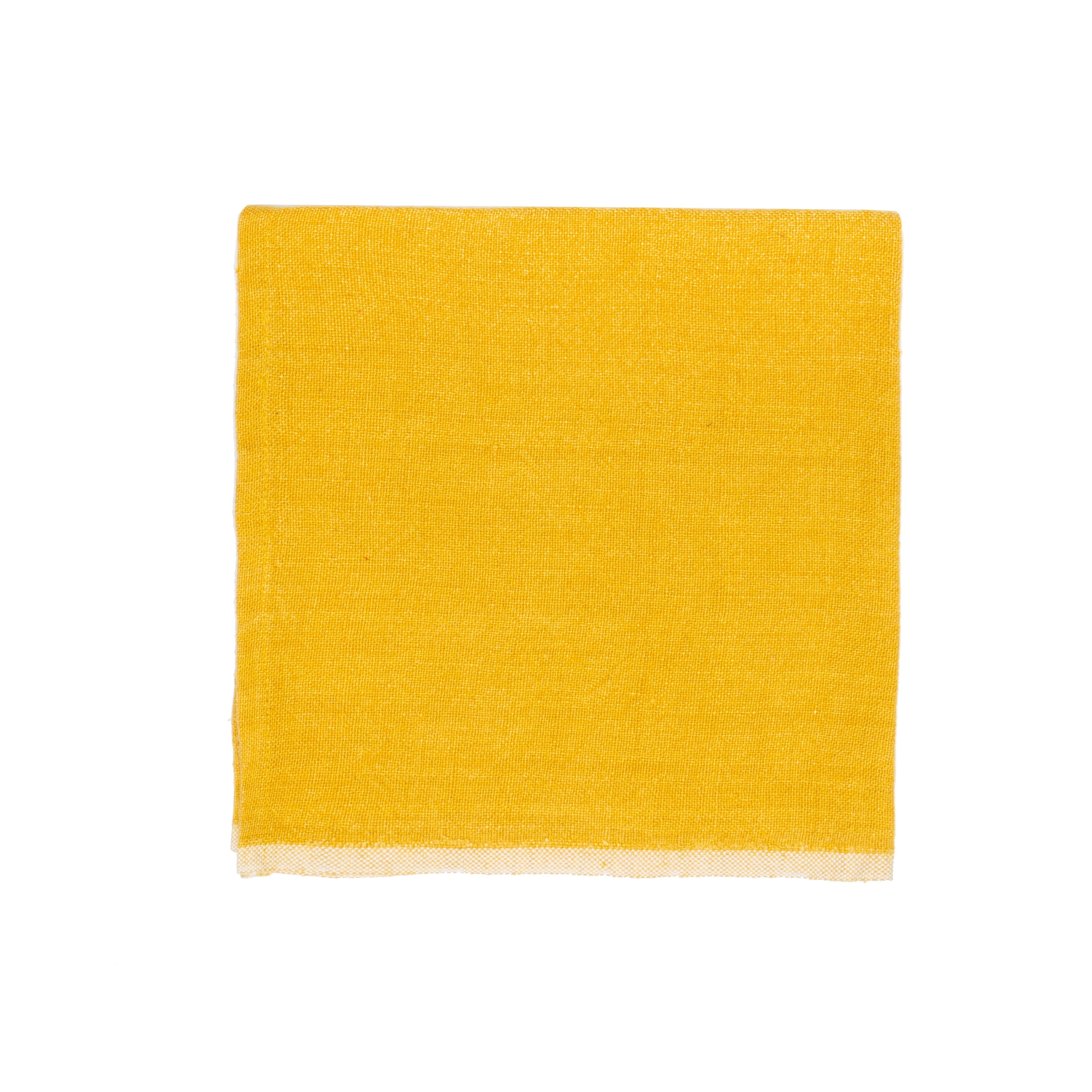  Caravan Chunky Linen Napkins, Set of 4 - Moss Green - Bonton
