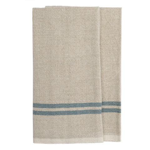Vintage Linen Towels, Set of 2