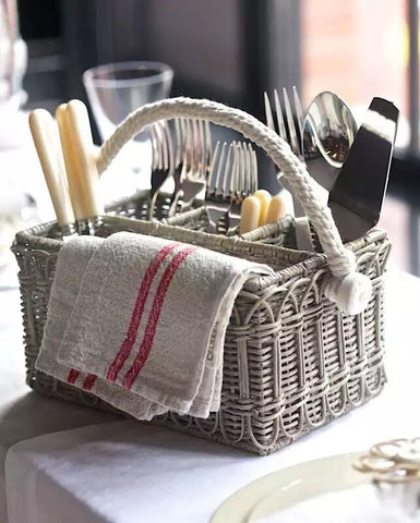 Vintage Linen Napkins, Set of 4