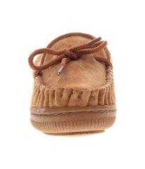 Classic Kids Moc with suede upper and fur lining Chestnut