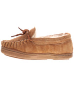 Classic Kids Moc with suede upper and fur lining Chestnut