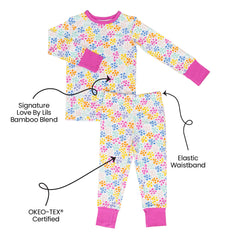 Korrie Dots Bamboo 2-Piece Long Sleeve Set