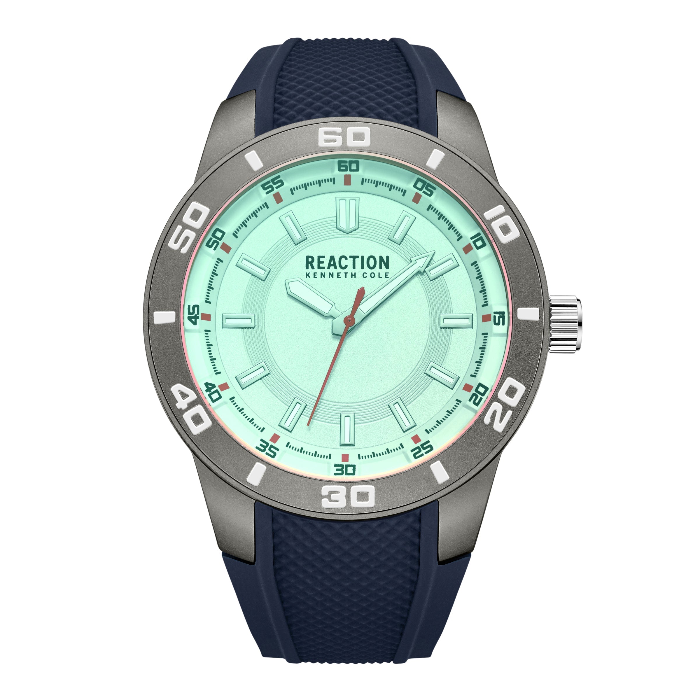  Reaction by Kenneth Cole Classic Mens Watch - Blue - Bonton