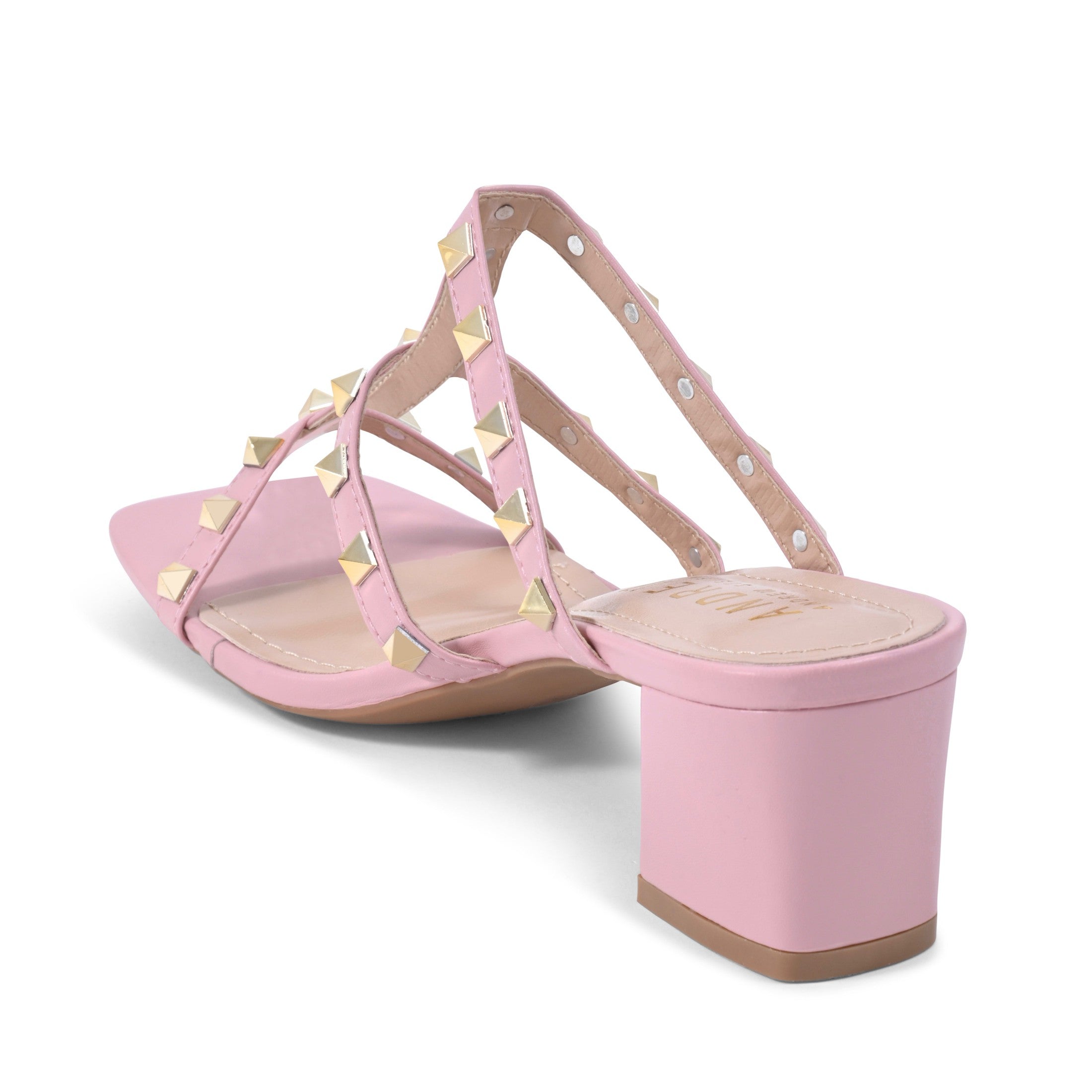  Andrew By Andrew Stevens Women's Kali Sandals - Pink - Bonton