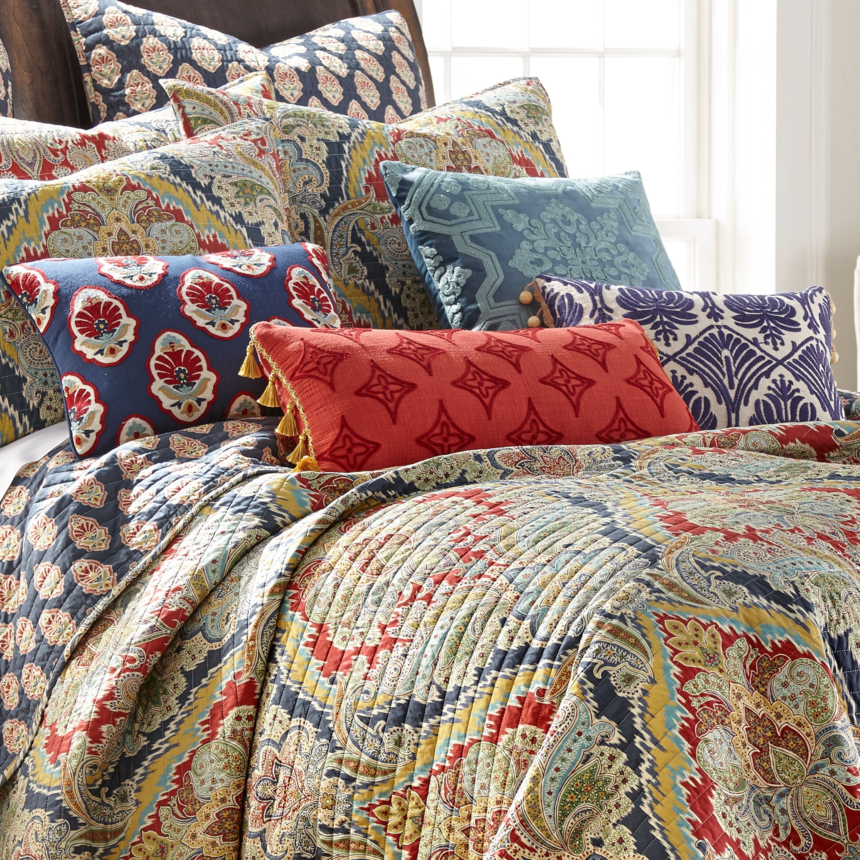  Levtex Home Moreno Quilt Set - Multi - Bonton