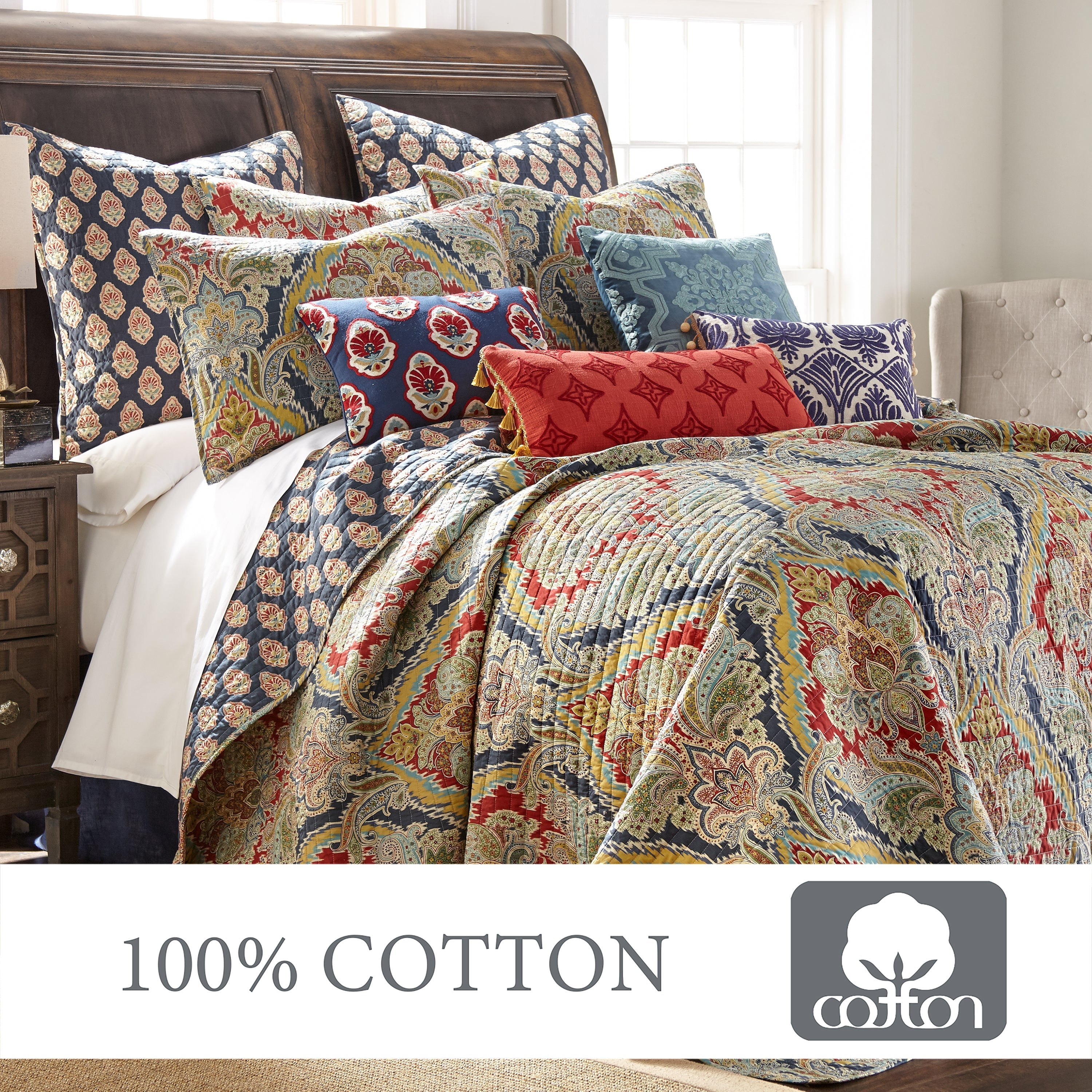  Levtex Home Moreno Quilt Set - Multi - Bonton