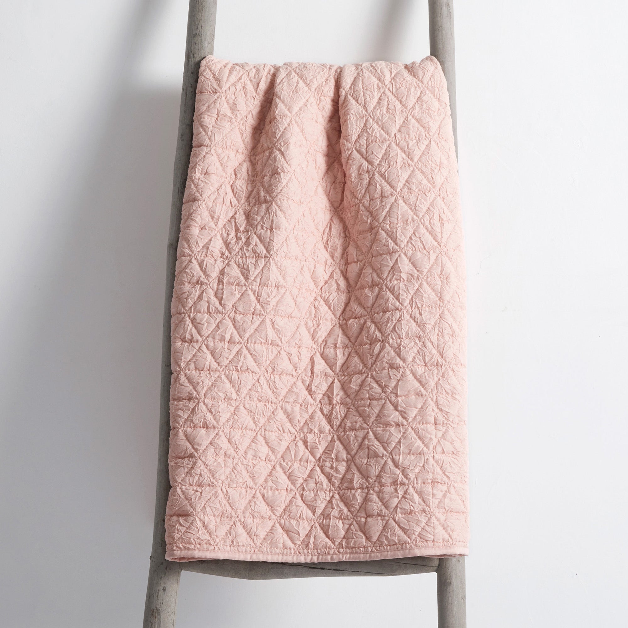  Levtex Home Rowan Reversible Quilted Throw - Pink - Pink - Bonton