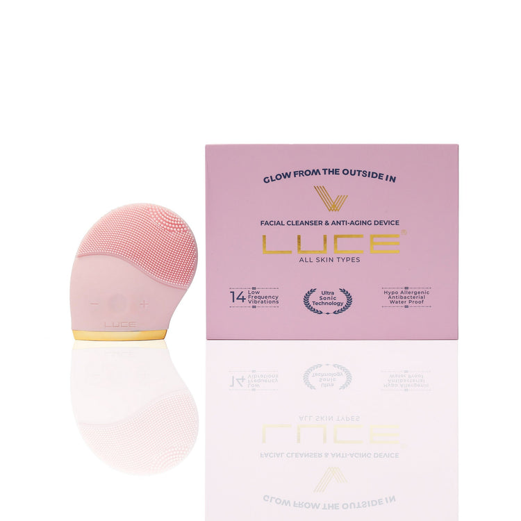 LUCE180° PINK FACIAL CLEANSING AND ANTI-AGING DEVICE