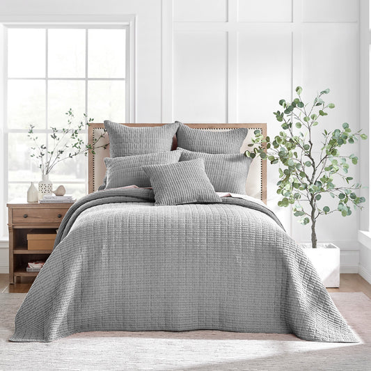 Mills Waffle Bedspread Set