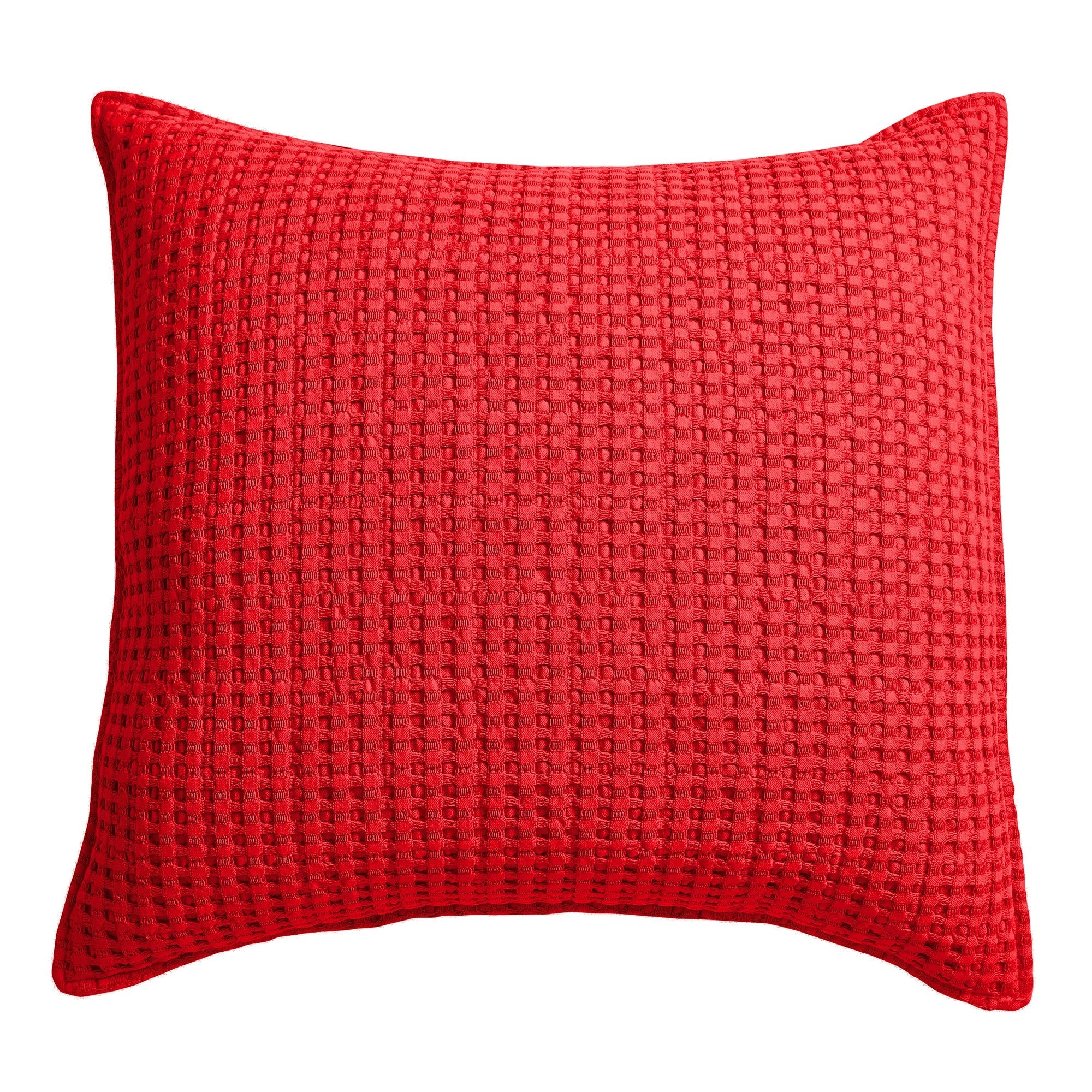  Levtex Home Mills Waffle Square Pillow Clay - Clay - Bonton