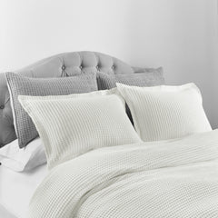 Mills Waffle Duvet Set