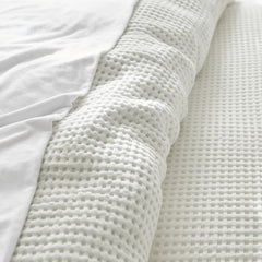 Mills Waffle Duvet Set