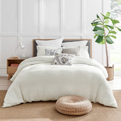 Mills Waffle Duvet Set