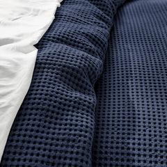 Mills Waffle Duvet Set